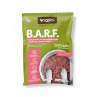 2 kg Yoggies B.A.R.F. 100% kuře s probiotiky a kloubní výživou Syrové maso pro psy