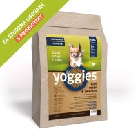 2kg Yoggies Kozí maso&zelenina, hypoalergenní minigranule lisované za studena s probiotiky