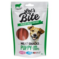 BRIT Let´s Bite Meat Snacks. Puppy Lamb Stripes (80g)