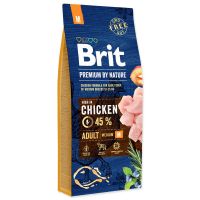 BRIT Premium by Nature Adult M (15kg)