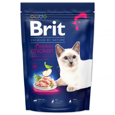 BRIT Premium by Nature Cat Sterilized Chicken 1,5kg
