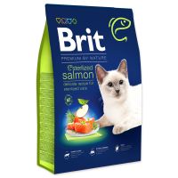BRIT Premium by Nature Cat Sterilized Salmon 8 kg