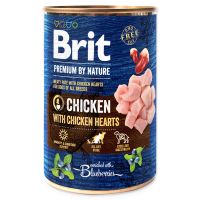 BRIT Premium by Nature Chicken with Hearts (400g)