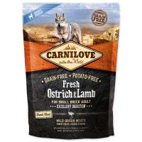 CARNILOVE Fresh Ostrich & Lamb Excellent Digestion for Small Breed Dogs (1,5kg)