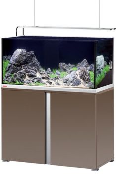 EHEIM Akvárium Proxima 250 Plus, lesklá mokka, včetně stolku, 2x30 W LED