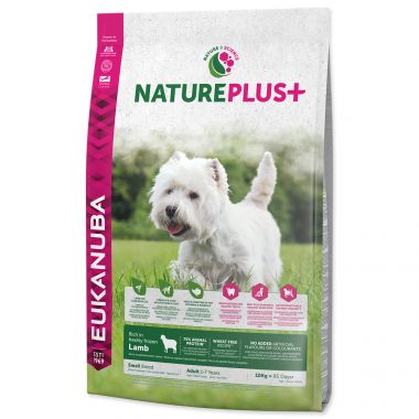 EUKANUBA Nature Plus+ Adult Small Breed Rich in freshly frozen Lamb (10kg)