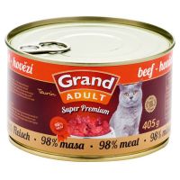 Grand Cat konz. - hovězí 405 g