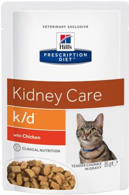 Hill's Prescription Diet Feline K/D kapsička Beef 12 x 85 g