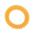 Hračka DOG FANTASY kroužek vroubkovaný oranžový 7 cm (1ks)