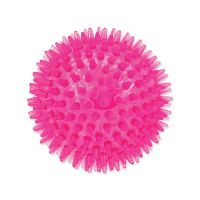 Hračka DOG FANTASY míček pískací růžový 10 cm (1ks)