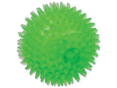 Hračka DOG FANTASY míček pískací zelený 10 cm (1ks)