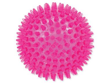 Hračka DOG FANTASY míček růžový 8 cm (1ks)