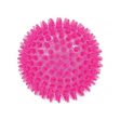 Hračka DOG FANTASY míček růžový 8 cm (1ks)