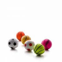 Hračka míček měkký barevný
