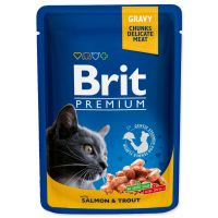 Kapsička BRIT Premium Cat Chicken & Turkey (100g)