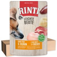 Kapsička RINTI Leichte Beute hovězí + kuře - karton (400g)