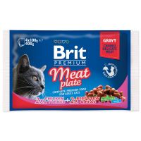 Kapsičky BRIT Premium Cat Meat Plate (400g)