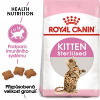 Royal Canin Kitten Sterilised granule pro kastrovaná koťata 0,4kg