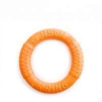 Magic Ring oranžový 17 cm, odolná hračka z EVA pěny