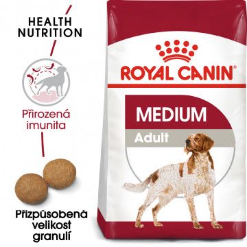 Royal Canin Medium Adult granule pro dospělé střední psy 4kg
