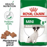 Royal Canin Mini Adult 8+ granule pro stárnoucí malé psy 8kg