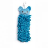 Modrá koala mop, plyšová pískací hračka