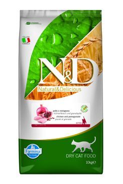 N&D GF CAT KITTEN Chicken & Pomegranate 10kg