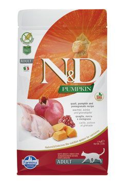 N&D Pumpkin CAT Quail & Pomegranate 300g