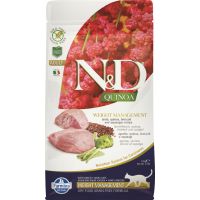 N&D Quinoa CAT Weight Management Lamb & Broccoli 300g