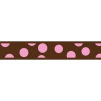 Ob. pol. RD 20 mm x 33-50 cm - Pink Spots on Brown