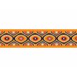 Obojek 40 - 60 cm - Snake Eyes Orange - s barevnou sponou