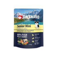 ONTARIO Senior Mini Fish & Rice (0,75kg)