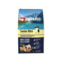 ONTARIO Senior Mini Fish & Rice (6,5kg)
