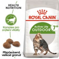Royal Canin Outdoor 7+ granule pro stárnoucí kočky s častým pohybem venku 0,4kg
