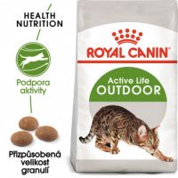Royal Canin Outdoor granule pro kočky s častým pohybem venku 0,4kg