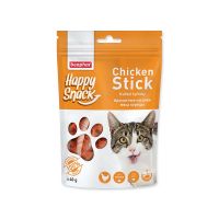 Pochoutka BEAPHAR Happy Snack Cat kuřecí tyčinky (40g)