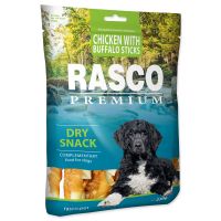 Pochoutka RASCO Premium tyčinky bůvolí obalené kuřecím masem (230g)