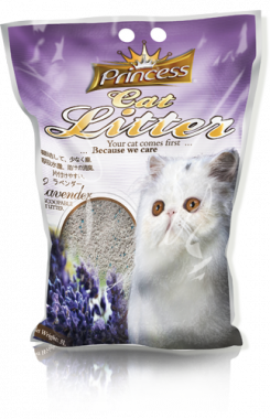 Princess Cat Litter  levandule 5 litrů