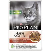 Purina Pro Plan CAT STERILISED Hovězí kapsička 85 g