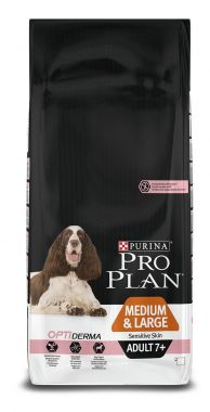 Purina Pro Plan Senior Medium & Large Adult 7+ Sensitive Skin 14kg