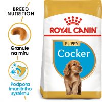 Royal Canin Cocker Puppy granule pro štěně kokršpaněla 3kg