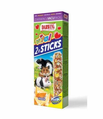 Tyčinka Vital Sticks pro hlodavce se sýrem