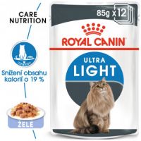 Royal Canin Ultra Light Jelly kapsička pro kočky s nadváhou v želé 12x